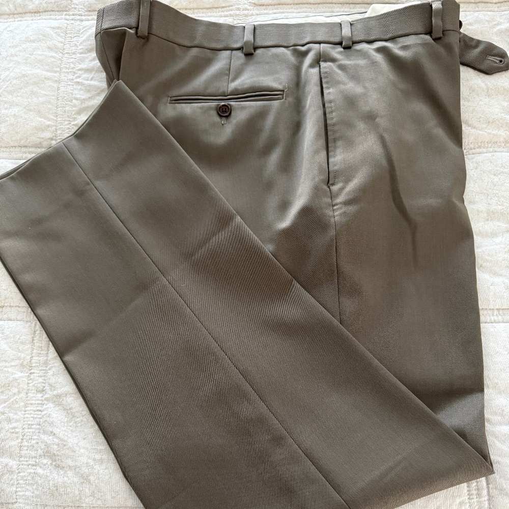 Brooks Brothers Slacks 38/32 Madison (Olive)